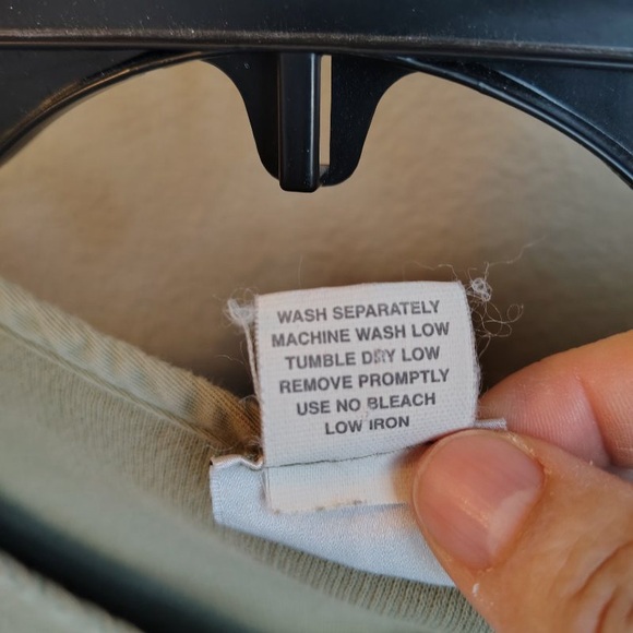 Vtg Kiko Button Up Cardigan Sweater Women S Green Cotton USA Casual Terry Cloth - Picture 6 of 11